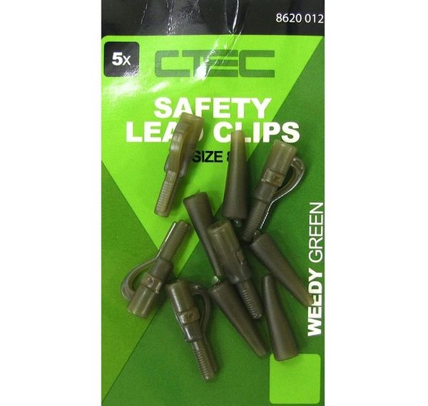 Spro C-TEC Safety Clips Green 5ks