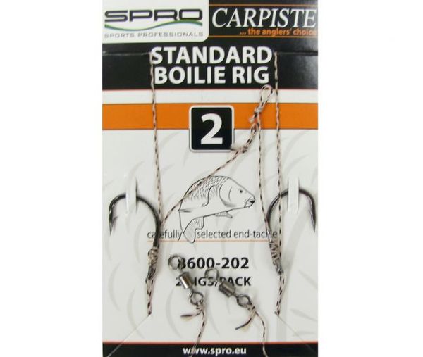 Spro Carpiste Standard Carp Rig veľ.6/2ks