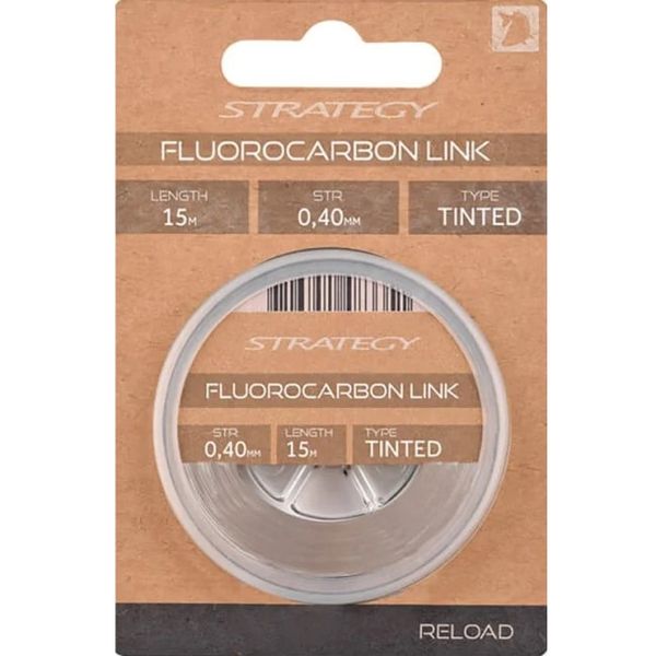 Spro Strategy Reload Fluorocarbon Link 0,40 mm, 20 lb, 15 m