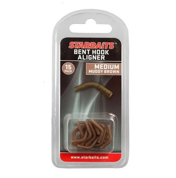 StarBaits Bent Hook Medium 15ks Brown