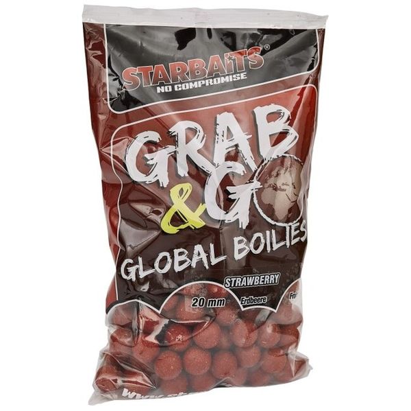 StarBaits Global boilies STRAWBERRY JAM 14mm 1kg