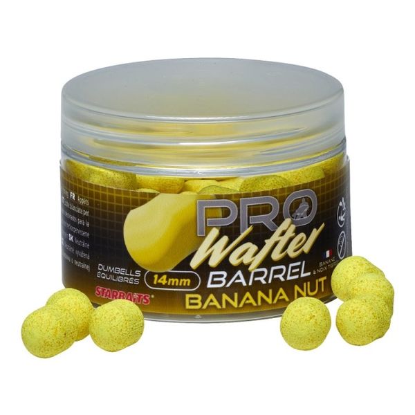 StarBaits Wafter Pro Banana Nut 14 mm 50 g