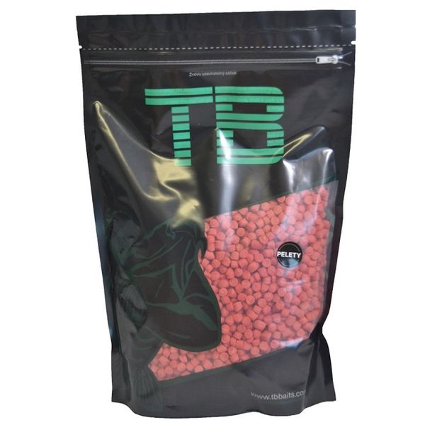 TB Baits Pelety Strawberry Butter 3 mm 1 kg