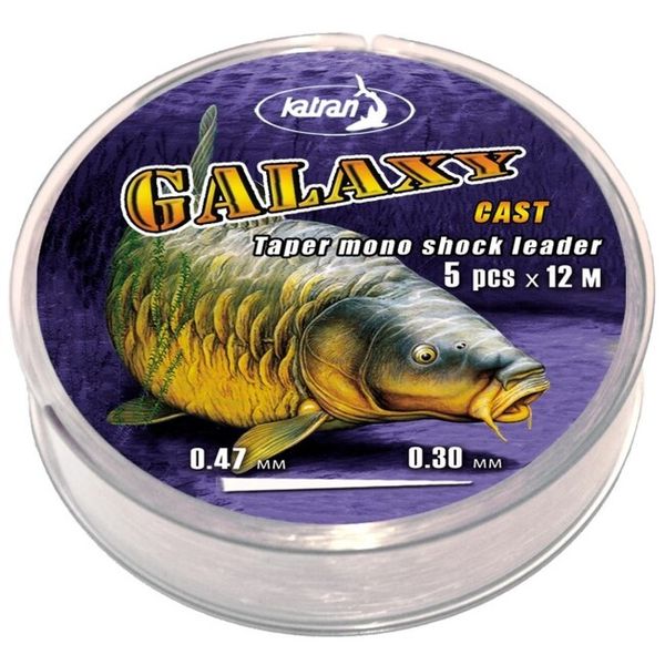 Ujímaný Šokový Vlasec Katran Galaxy Cast 5x12m 0,28-0,47mm