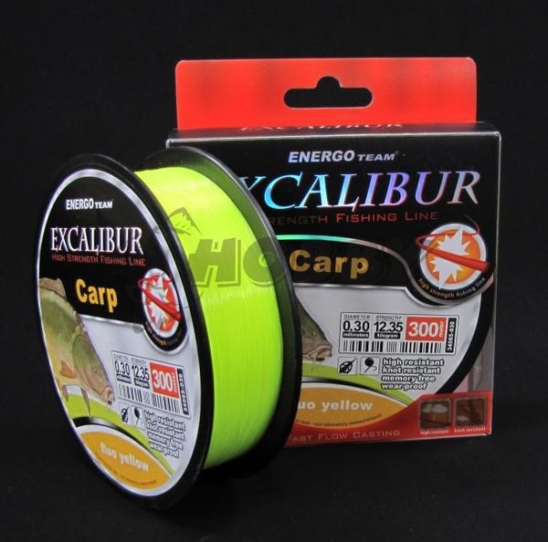 Vlasec EnergoTeam Excalibur Carp Fluo Yellow 0,20mm/5,75kg/300m