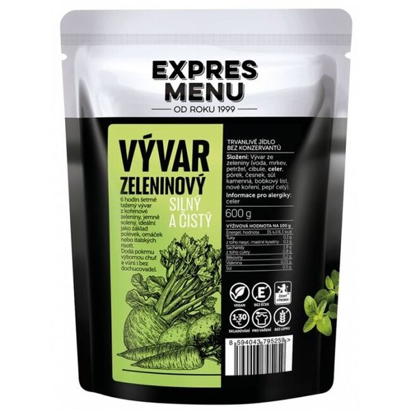 Vývar zeleninový 2 porcie 600g